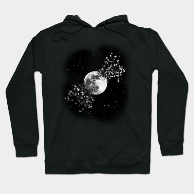 Moon Explosion Hoodie by 24julien